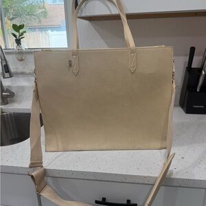 Beige Beis Large Work Tote - new